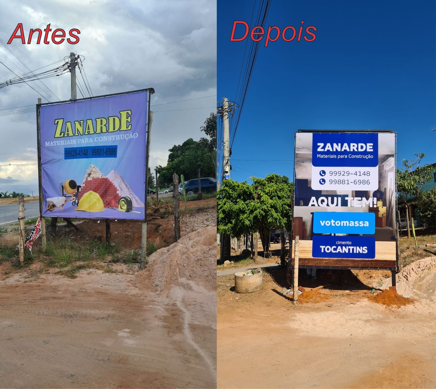 Projeto de comunicação visual da FOCO em Brasília