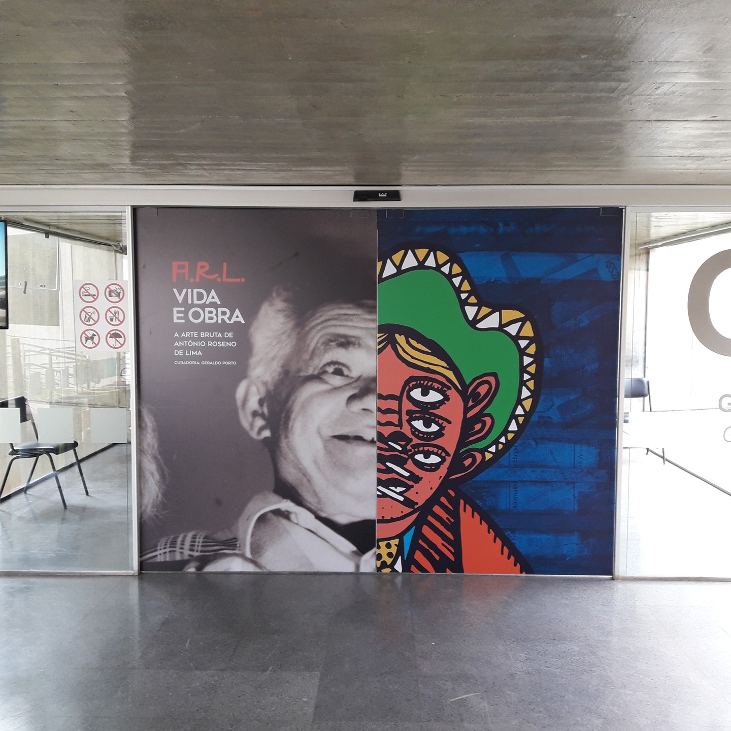 Projeto de comunicação visual da FOCO em Brasília