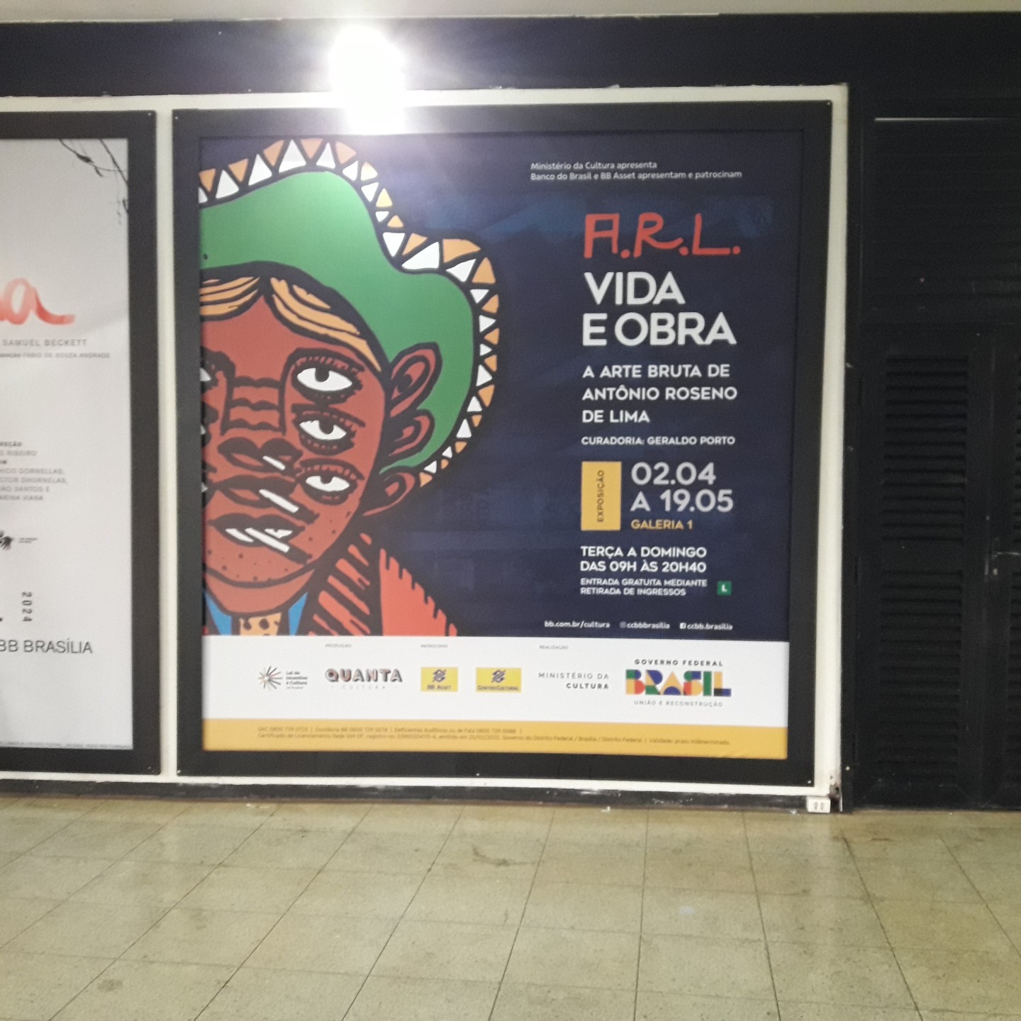 Projeto de comunicação visual da FOCO em Brasília